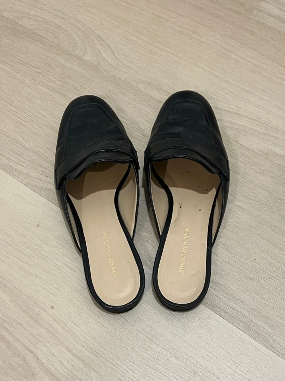 Stuart Weitzman Leather Mules - Picture 3 of 7